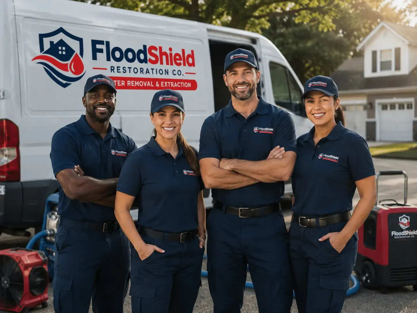 Flood Damage Restoration company in Houston, PA