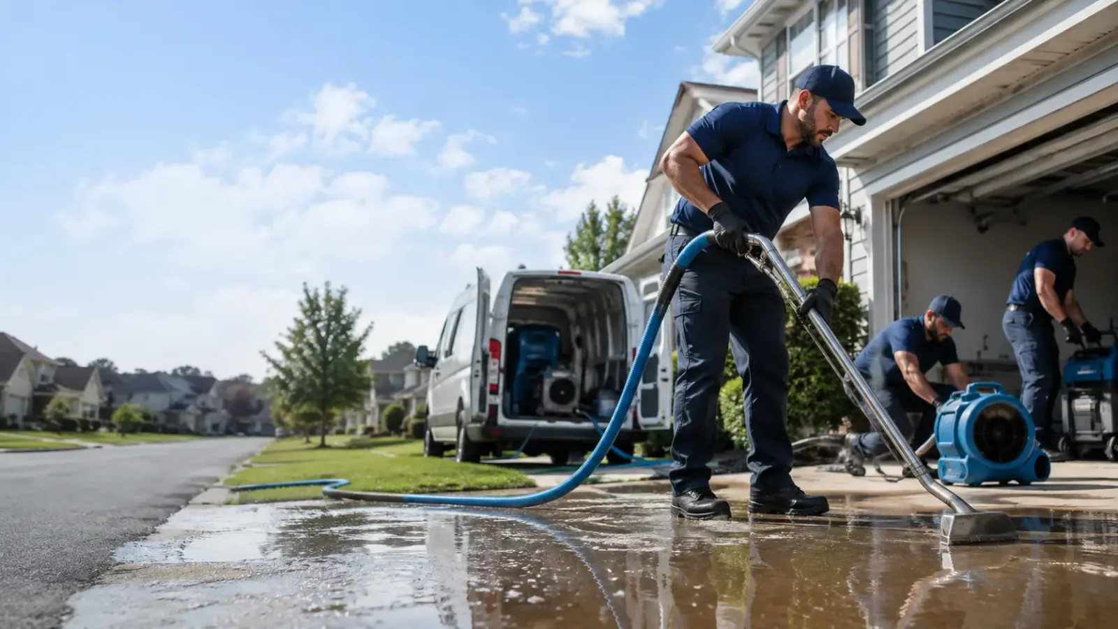 Flood Damage Restoration in Houston, PA
